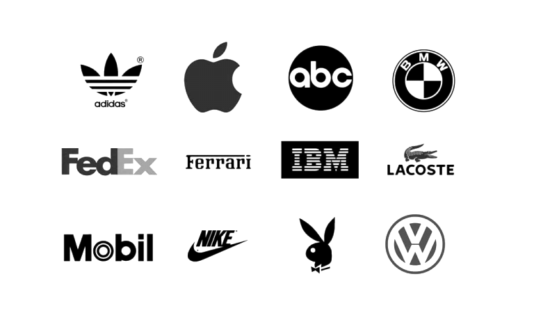 Powerful Logos Are Black & White